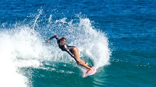 Surf's Up, Delray Beach, Florida, December 8, 2020 Part 1 of 2 -- Sony FDR-AX53 4K Video