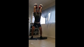 Long Cycle 73reps Kettlebell 32+320Elite Zayets Dmytro Ukraine