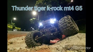 Thunder tiger k-rock mt4 G5 night bash