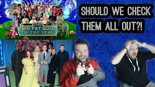 Americans React To "The Big Fat Quiz Of The Year 2023"