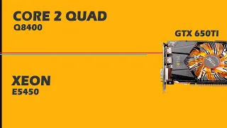 CORE 2 QUAD Q8400 vs XEON E5450