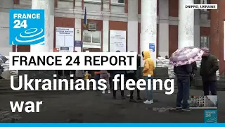 Ukraine: Dnipro has become a hub for Ukrainians fleeing war • FRANCE 24 English