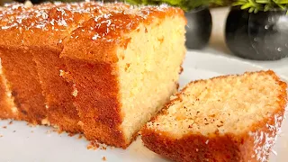 The famous orange cake that drives the whole world crazy melts in your mouth ! Recipe in 10 minutes