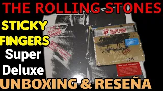 The Rolling Stones Sticky Fingers Super Deluxe Unboxing & Reseña.