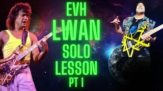 How to play EVH Live Without a Net guitar solo pt 1