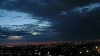 Grodno night sky timelapse