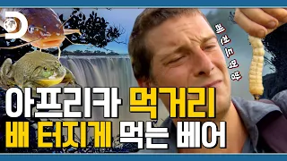 아프리카 청춘이다! 청춘의 베어그릴스, 아프리카에서 닥치는 대로 사냥&먹방 [Man Vs Wild]