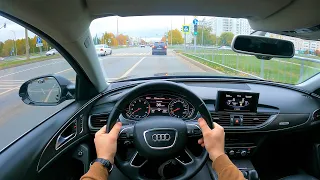 2018 AUDI A6 2.0TFSI - POV Test Drive