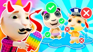 Baby Don't Cry! Boo Boo Song 🤕🚑 Be Brave Baby! Good Habits Nursery Rhymes, Kids Songs  and Cartoon
