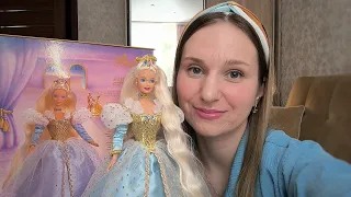 Распаковываю нежную Barbie Золушка,1996 год выпуска.