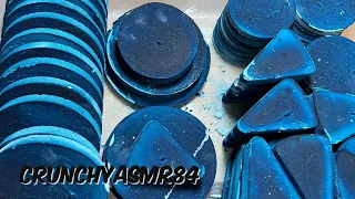 Blue Gym Chalk Crush | Mini Mass Crush | Sleep Aid | Oddly Satisfying | ASMR