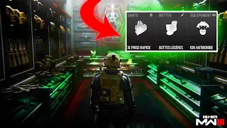 LES ATOUTS SUR CALL OF DUTY MW 3 ! Bottes, Gants, Equipements et vestes, le nouveau système