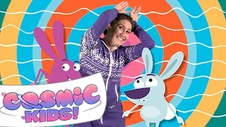 Do The Bunny Bounce! | Kids Exercise Song and Dance | Cosmic Kids Yoga Disco