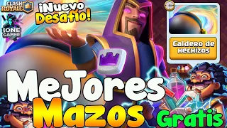 DESAFÍO CALDERO DE HECHIZOS SEASON 59 😍 LOS MEJORES MAZOS GANA FÁCIL 🔥 Ione Gamer - Clash Royale