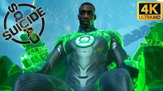 Green Lantern Boss Fight | Suicide Squad: Kill The Justice League [4K 60ᶠᵖˢ ✔]