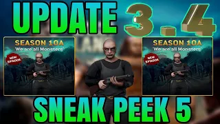 UPDATE 3.4 SNEAK PEEK 5 ALPHA GAMEPLAY AND MORE IN NO MAN'S LAND!