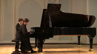 С.Рахманинов, Вокализ (транскрипция для 2-х фортепиано). Исп. П.Москвителева, М.Алтухов