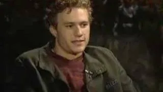 Heath Ledger interview after "A Knight's Tale"