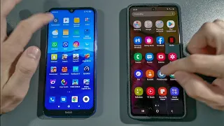 Samsung A71 vs Xiaomi Redmi Note 8t Comparison Speed Test