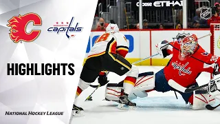 NHL Highlights | Flames @ Capitals 11/03/19