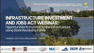 Infrastructure Investment and Jobs Act (IIJA) Webinar