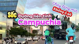 467. Campuchia Travel - Bị Sốc vì đường phố đi các tỉnh quá đẹp, từ Siem Reap đến Phnom Pênh