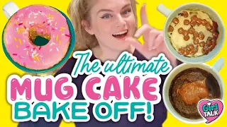 🧁 1 MINUTE MUG CAKES | 3 easy microwave recipes!