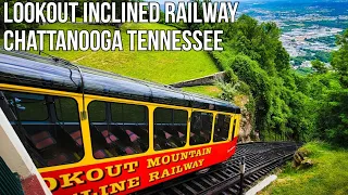 Lookout Mountain Incline Railway Steepest Passenger Railway In The World Chattooga Tennessee