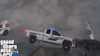 Tornado Destroys County Sheriff in GTA 5