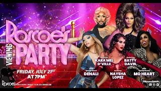 Mo Heart & Denali - Roscoe's RuPaul's Drag Race All Stars 8 Viewing Party