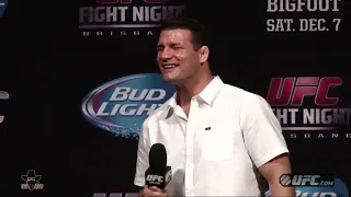 How Michael Bisping got his Nickname the 'Count'.