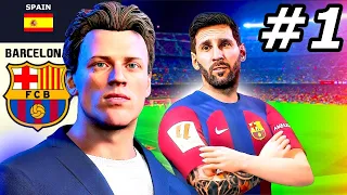 FIFA 23 Barcelona Career Mode EP1...