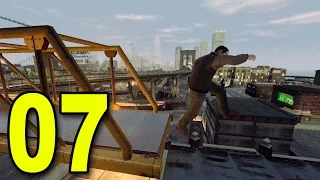 Grand Theft Auto 4 - Part 7 - Freerunning Fail (Let's Play / Walkthrough / Guide)