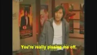 Stephen Chow is pissed at Kong Qingdong.