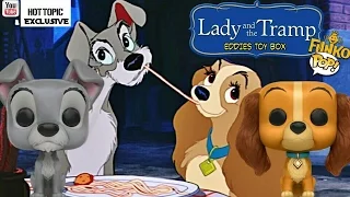 Disney Lady and the Tramp Funko Pop Set Review! Hot Topic exclusive!