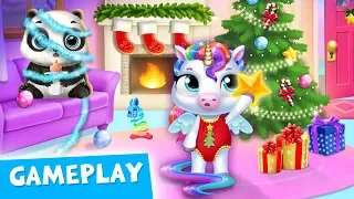 Unicorn's Birthday Party & Winter Fun ❄️ My Baby Unicorn Gameplay 🦄 TutoTOONS