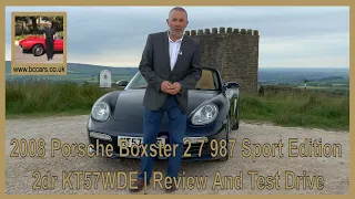 2008 Porsche Boxster 2 7 987 Sport Edition 2dr KT57WDE | Review And Test Drive