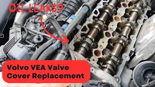 Volvo VEA Diesel Valve Cover Replacement DIY (V40 and other models)