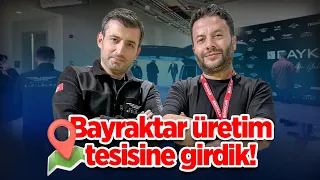 Bayraktar üretim tesisine girdik!