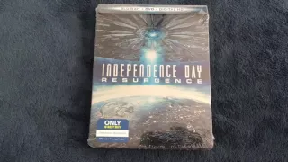 Independence Day: Resurgence (Best Buy Exclusive Steelbook) Blu-ray Unboxing [Filmed in 4K]