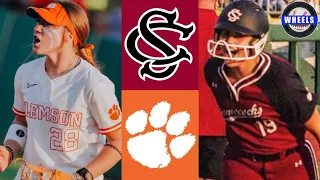 #25 South Carolina vs #11 Clemson Highlights (Crazy Game!) | 2024 College Softball Highlights