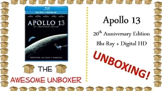 Apollo 13: 20th Anniversary Edition (BD + Digital HD) unboxing