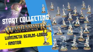 Start Collecting Warhammer Age of Sigmar: Lumineth Realm-Lords - Andtor Edition