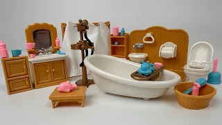 8 Minutes Satisfying with Unboxing Cute BATHROOM SET PLAYHOUSE ASMR | Review Toys