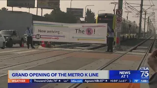 Metro K Line officially opens