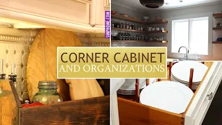 12 Kitchen's Corner Cabinet Organization Ideas