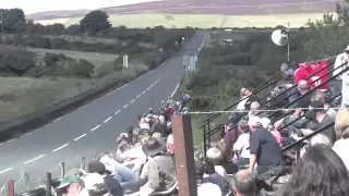 mv 500 3 cylinder at the manx gp at hillberry