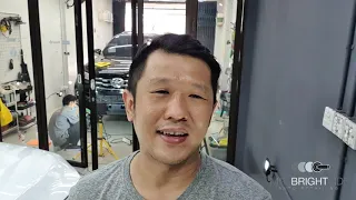 Menghilangkan  jamur Toyota Fortuner hitam | Nano Ceramic Coating | pdr