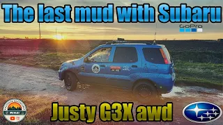 The last mud with Subaru Justy G3X awd