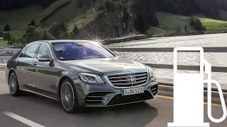 Mercedes-Benz S Class S 560 (V8) 4Matic - fuel consumption: city, 90, 120, 140 km/h :: [1001cars]